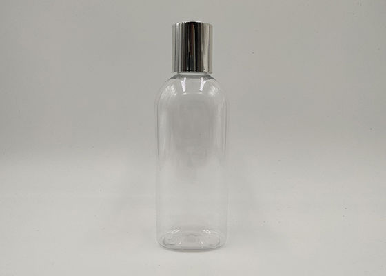 ขวดเครื่องสำอางกลมแบบกำหนดเองของบอสตัน, ขวดพลาสติกใสขนาด 100 มล. OEM 200ml