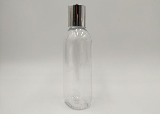 ขวดเครื่องสำอางกลมแบบกำหนดเองของบอสตัน, ขวดพลาสติกใสขนาด 100 มล. OEM 200ml