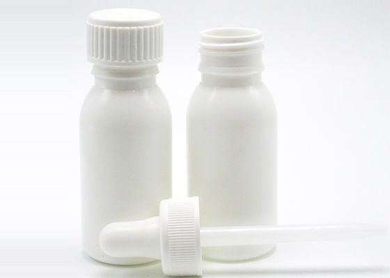 Dropper Cap HDPE Plastic Container เป็นมิตรกับสิ่งแวดล้อม