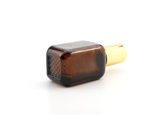ขวดเครื่องสำอาง Amber Square Glass 30ml สำหรับเซรั่มน้ำมันหอมระเหย