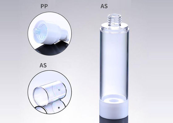 30ML 50ML 100ML ขวดอิมัลชันเครื่องสำอางสุญญากาศบรรจุภัณฑ์พลาสติก